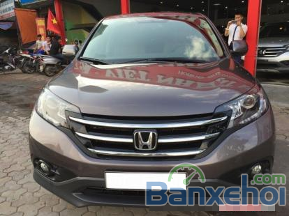 Cần bán lại xe Honda CR V 2.0L 2014, màu nâu, số tự động  