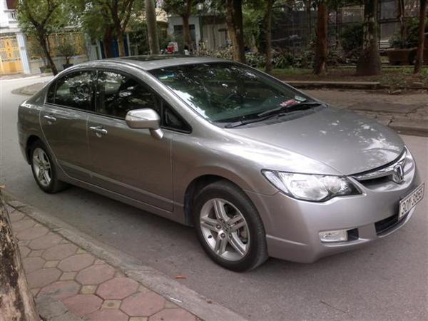 Cần bán lại xe Honda Civic 2.0AT đời 2009, màu xám, chính chủ