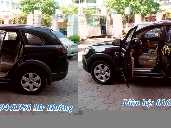 Bán xe Chevrolet Captiva đời 2008 màu đen, còn rất mới, xe đi giao dịch, giữ gìn rất cẩn thận