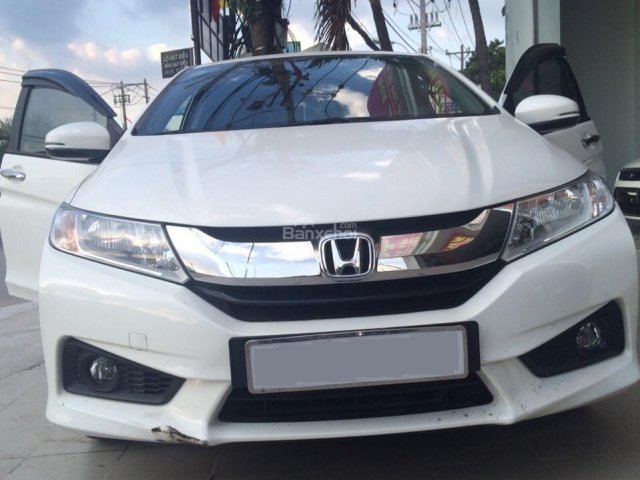 Cần bán Honda City đời 2014, màu trắng