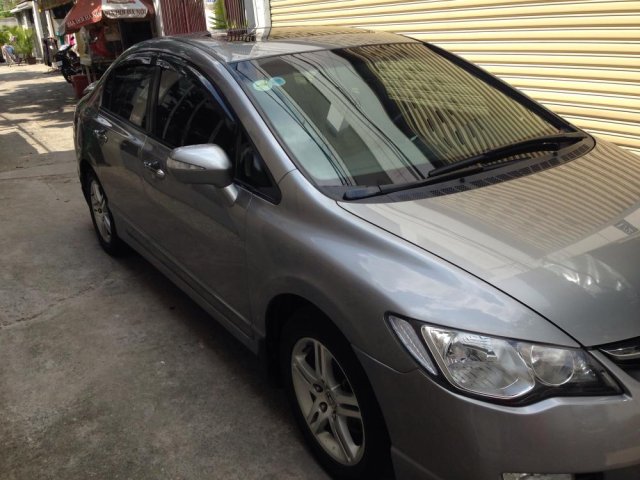 Cần bán Honda Civic đời 2008, màu xám, nhập khẩu nguyên chiếc  