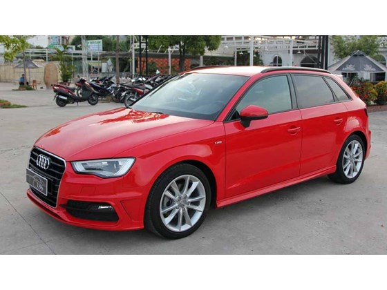 Bán ô tô Audi A3 sản xuất 2014, màu đỏ, nhập khẩu