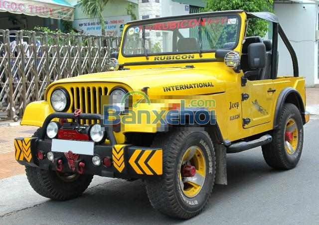 Bán xe Jeep CJ đời 1980, màu vàng, nhập khẩu nguyên chiếc, chính chủ