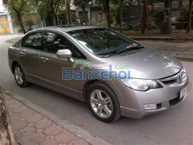 Cần bán lại xe Honda Civic đời 2009, màu bạc, nhập khẩu 