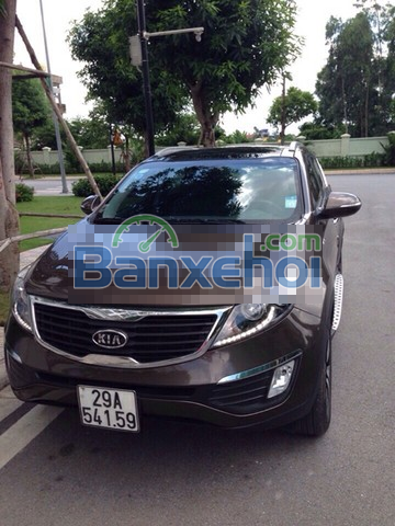 Cần bán lại xe Kia Sportage đời 2012, màu nâu, xe nhập, chính chủ