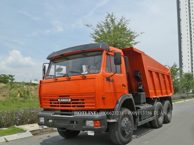 Bán xe Ben Kamaz 15 tấn, mới 2016, nhập khẩu Nga