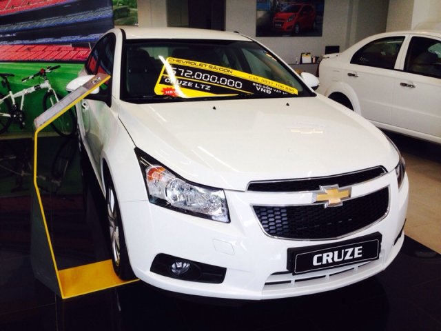 Mình cần bán xe Chevrolet Cruze 1.8L LTZ - AT 602 triệu tặng dán phim 3m 5 món phụ kiện