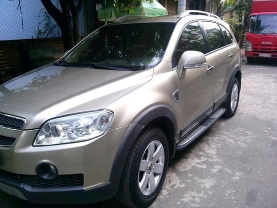 Cần bán gấp xe Captiva LTZ, sản xuất 2007, màu vàng cát, xe mua mới 1 đời chủ