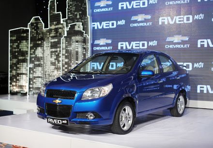 Xe Chevrolet Aveo đời 2015 giá tốt