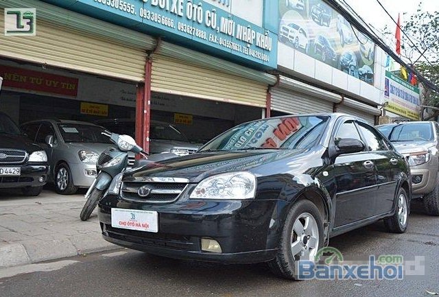 Bán ô tô Daewoo Lacetti EX 2009 cũ màu đen