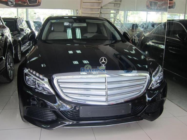 Bán Mercedes C250-Exclusive 2015, màu đen