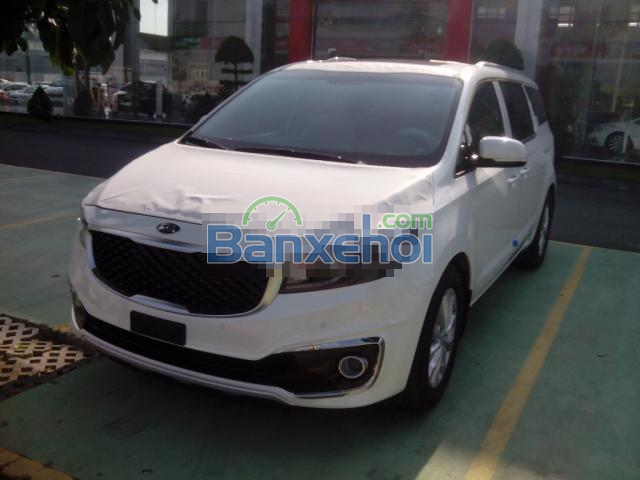 Bán xe Kia Sedona 3.3 L đời 2015, màu trắng, nhập khẩu