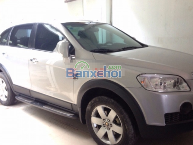 Bán Chevrolet Captiva LTZ đời 2008, màu bạc, số tự động, 425tr