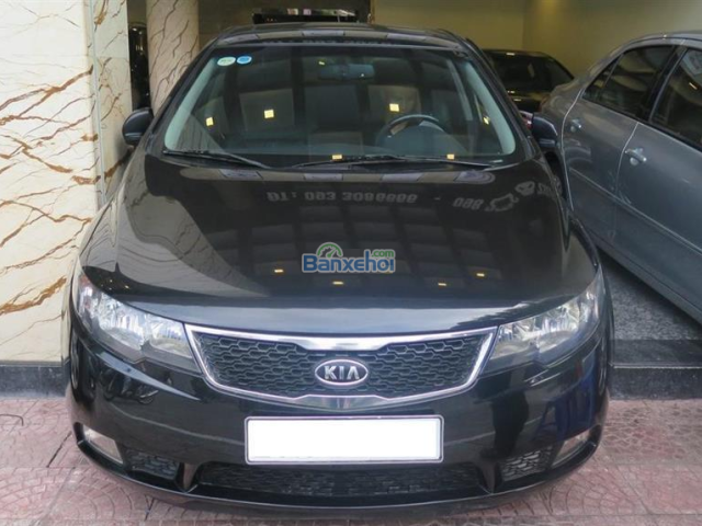 Bán xe Kia Forte SX 1.6 AT đời 2011, màu đen