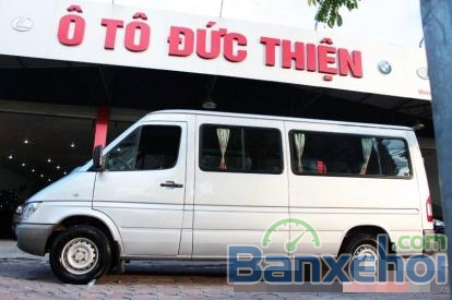 Cần bán gấp Mercedes Sprinter 311 đời 2007, màu bạc, như mới, giá 575tr