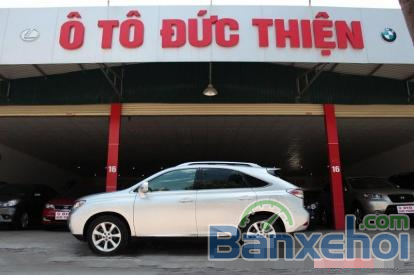 Bán ô tô Lexus RX 350 AT đời 2010, màu bạc