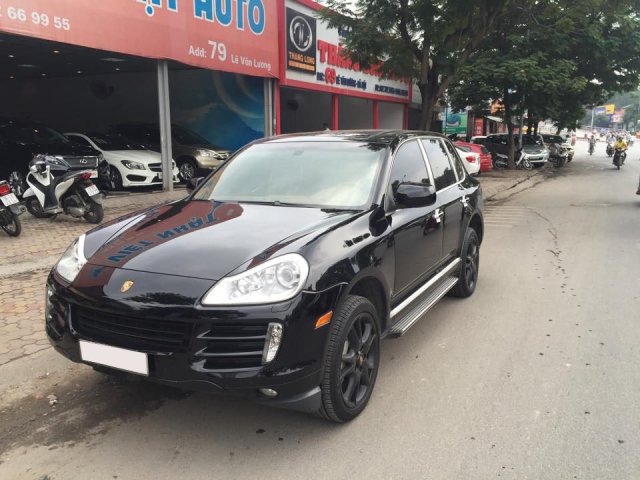 Bán Porsche Cayenne S đời 2008, màu đen, nhập khẩu