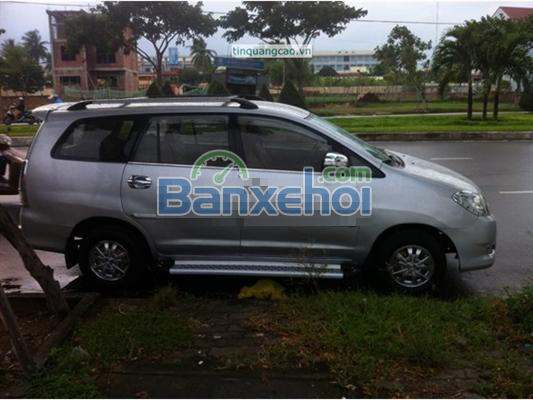 Cần bán lại xe Toyota Innova G 2.0 MT sản xuất 2008, màu bạc, chính chủ 