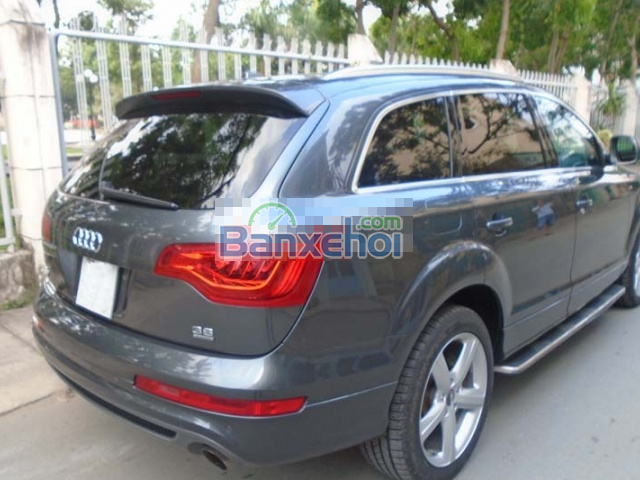 Bán Audi Q7 Sline đời 2009, màu xanh đá, nhập khẩu nguyên chiếc, số tự động