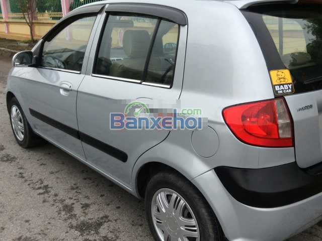 Cần bán xe Hyundai Getz đời 2008, màu bạc, nhập khẩu nguyên chiếc, chính chủ