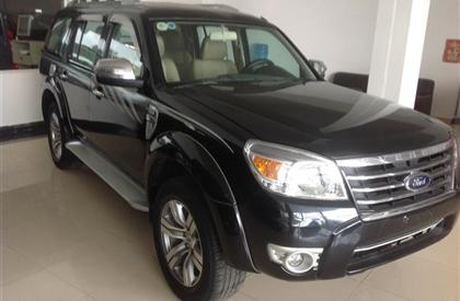 Bán xe Ford Everest năm 2009, màu đen, giá chỉ 610 triệu