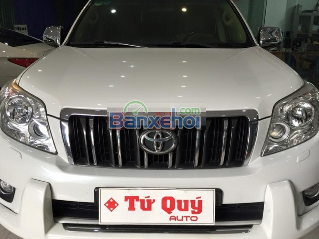 Cần bán xe Toyota Prado TXL đời 2010, màu trắng, nhập khẩu