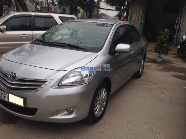 Xe Toyota Vios E đời 2010, màu bạc, số sàn, giá 485tr