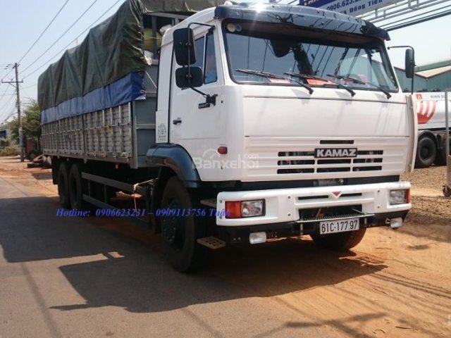 Bán xe tải thùng Kamaz 65117 mới 2016, bán xe tải thùng 15 tấn Kamaz tại Bình Dương