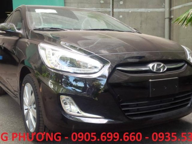 Giá tốt Hyundai Accent 2017 Đà Nẵng, màu đen, xe nhập, - LH: Trọng Phương - 0935.536.365