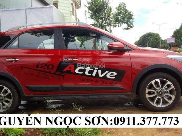 Cần bán xe Hyundai i20 Active mới , màu đỏ, nhập khẩu chính hãng, 590tr. LH: Ngọc Sơn: 0911.377.773