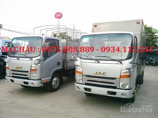 Bán xe tải Jac 6T4/ 6 tấn 4/ 6.4 tấn + giá cạnh tranh+ Jac thùng kín+ thùng bạt trả góp