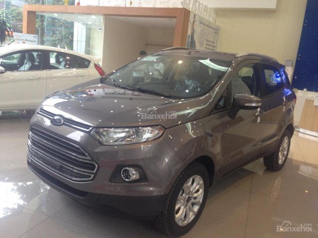 Bán Ecosport Titanium 2018 màu nâu, giá tốt thị trường, hotline 033.613.5555