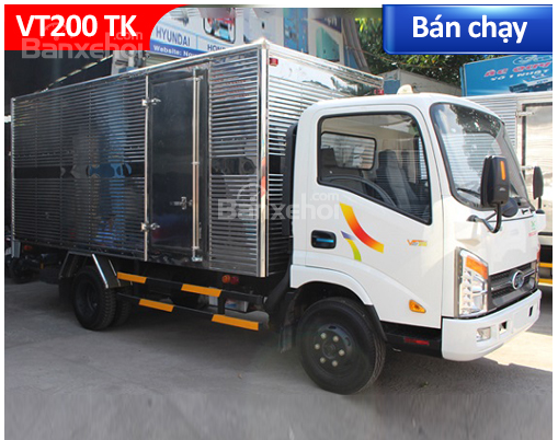 Bán xe tải Veam 1T9 VT200 thùng bạt giao ngay tại Thủ Đức