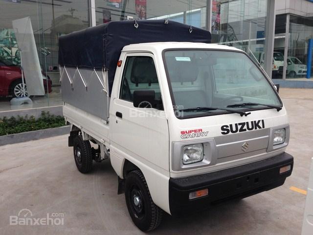 Bán xe tải Suzuki Carry Truck 500kg, thùng mui bạt, thùng kín