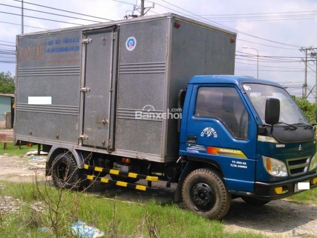 THACO FOTON ĐỜI 2009 MÀU XANH DƯƠNG DI CHUYỂN TRÊN ĐƯỜNG QUỐC LỘ