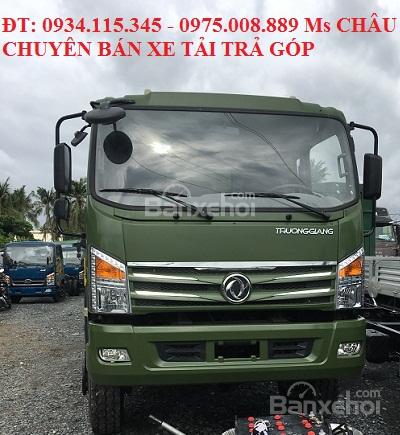 Bán xe Dongfeng 7.8T +Trường Giang năm 2018 + màu xanh lục