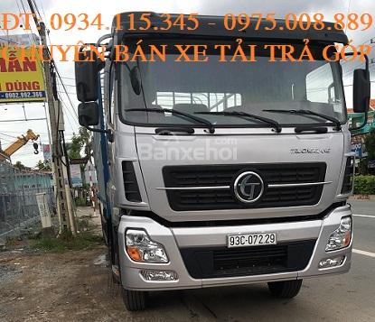 Cần bán Dongfeng 18T7+ Trường Giang 4 chân, đời 2016, màu bạc0