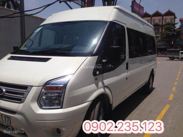 Bán Ford Transit Medium tiêu chuẩn mới tại Điện Biên, màu trắng, giá sốc nhất thị trường