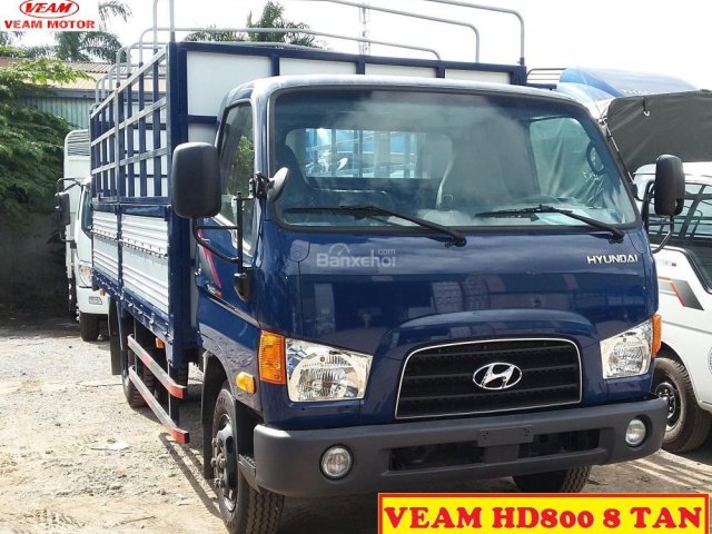 Xe tải Veam HD800 8 tấn, xe Veam Mighty HD800 7.9 tấn 2016, Veam HD800 8T thùng mui bạt