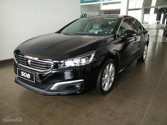 Bán Peugeot 508 đời 2016, màu đen, nhập khẩu