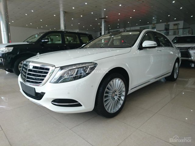 Mercedes-Benz S500L đời 2016, màu trắng giao ngay