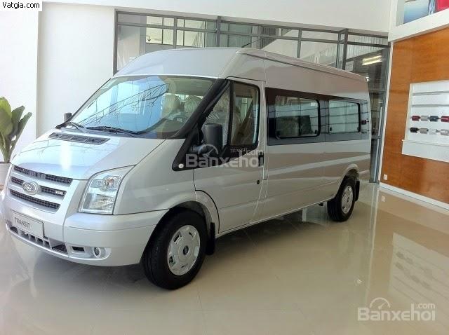 Bán Ford Transit xe khách 16 chỗ 2017 - Tặng mâm đúc, bọc trần lót sàn, bảo hiểm, LS cố định 0,6%/tháng