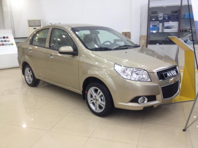 Bán xe Chevrolet Aveo 1.5 MT đời 2016, màu vàng cát, giá cạnh trạnh, hỗ trợ thủ tục ngân hàng, đăng ký đăng kiểm