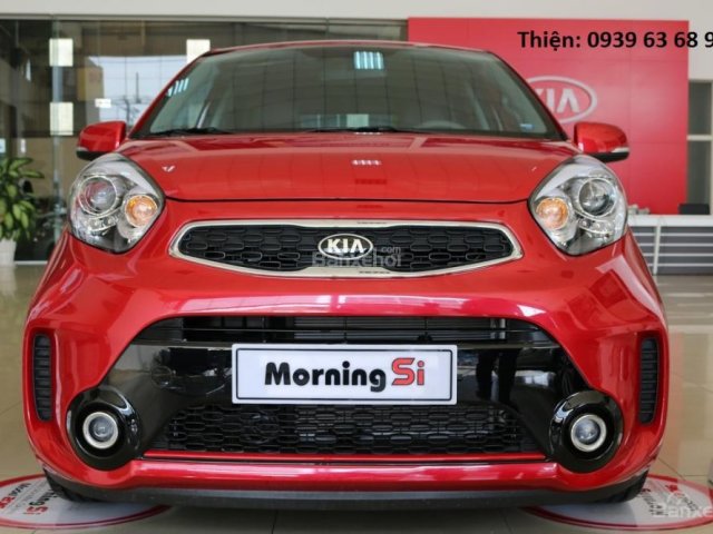 Cần bán xe Kia Morning Si đời 2017, màu đỏ, 290tr