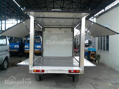 Bán xe tải bán hàng lưu động Dongben 870kg, giá tốt0