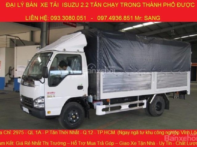 Bán xe tải Isuzu QKR55H 2.2 tấn