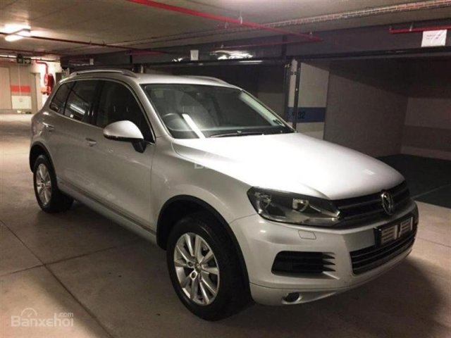 Xe gầm cao Volkswagen Touareg GP màu bạc, nhập Đức. Cam kết giá tốt nhất- Thu Hương: 0902.608.293