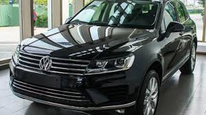 Xe gầm cao SUV nhập Đức Volkswagen Touareg GP 3.6l, màu đen. Thu Hương: 0902.608.293