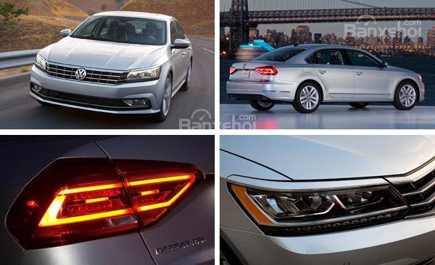 Dòng Sedan hạng sang Volkswagen Passat GP năm 2016, màu trắng, nhập Đức