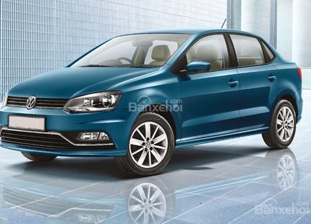 Cần bán Volkswagen Polo E đời 2017, màu xanh lam, xe nhập, giá chỉ 690 triệu